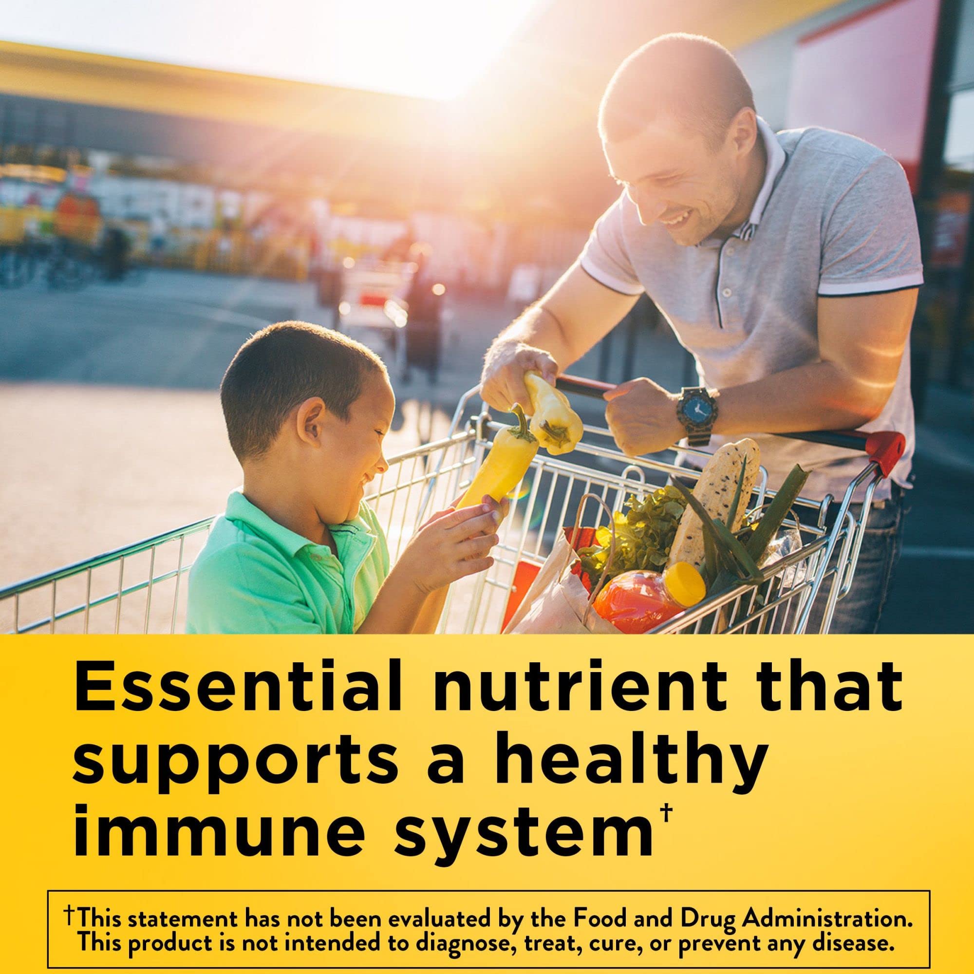 Nature Made Vitamina E 450 mg con etiqueta USP visible.