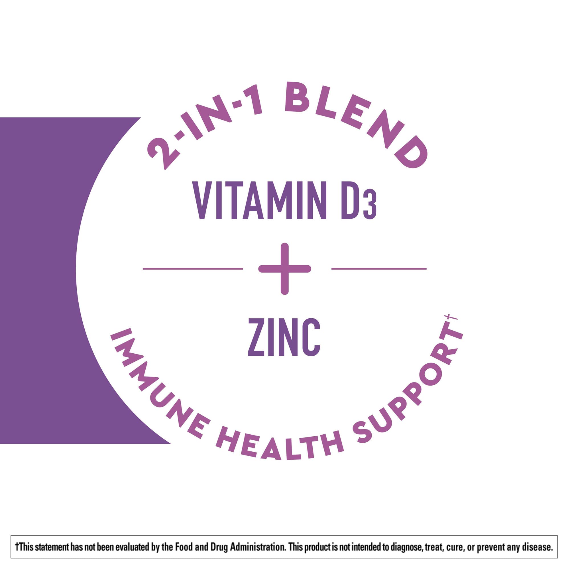Nature Made Wellblends vitamina D3 para apoyo diario de la inmunidad.