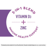Nature Made Wellblends vitamina D3 para apoyo diario de la inmunidad.