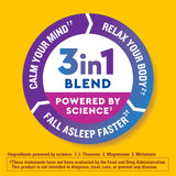 Nature Made Wellblends Sleep & Recover, gomitas con sabor afrutado para relajación nocturna