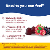 Nature Made Wellblends Sleep & Recover, etiqueta que destaca ingredientes para descanso