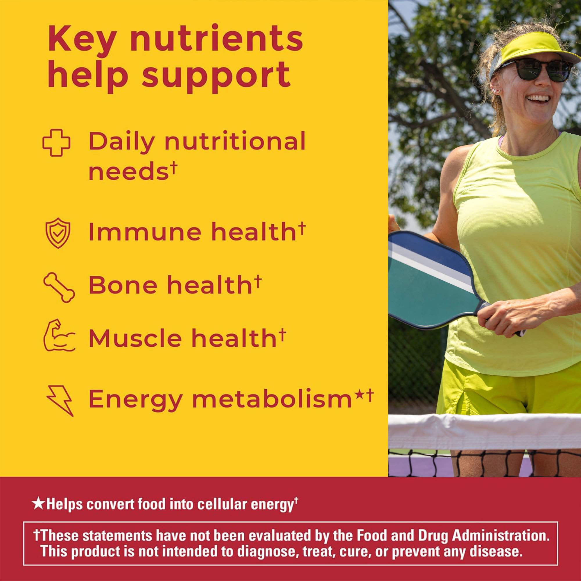 Caja de Nature Made gomitas multivitamínicas para almacenamiento.