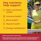 Caja de Nature Made gomitas multivitamínicas para almacenamiento.