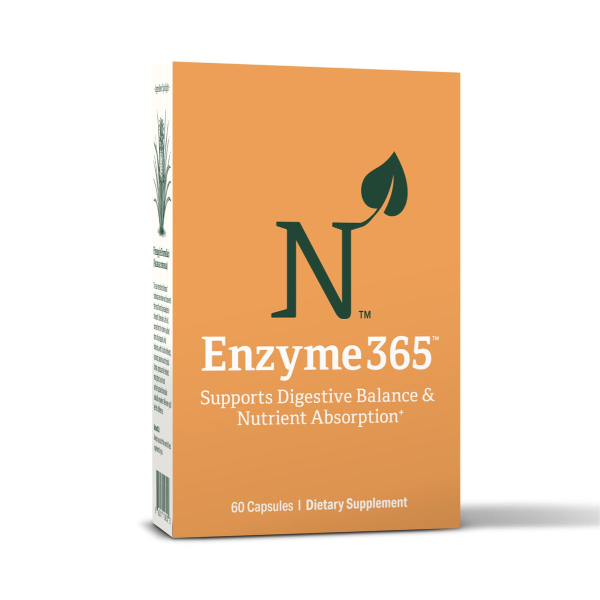 Nature M.D. Enzyme 365: botella digestiva para una digestión suave y mejor absorción