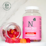 Consumo diario sencillo para apoyar hábitos alimentarios equilibrados, Nature M.D. Fibra 365 gomitas.