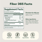 Snack saludable entre comidas con sabor a fruta, Nature M.D. Fibra 365 gomitas.