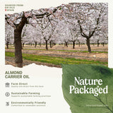 Aceite de Almendra Dulce para cabello, brillo ligero y manejabilidad.