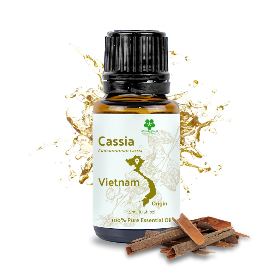 Nature Packaged aceite de casia, frasco de 15 ml para aromaterapia