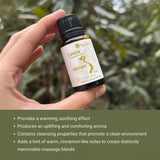 Nature Packaged aceite de casia, cultivo sostenible en montañas vietnamitas