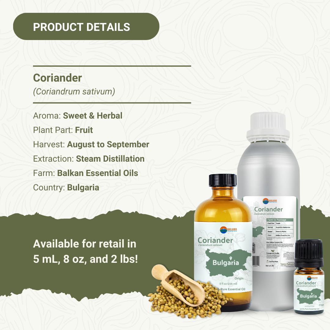 Nature Packaged Aceite de Cilantro: certificado PhytoChemia y trazabilidad de lote