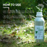 Nature Packaged Ciprés para cosmética facial, sensación de piel fresca.