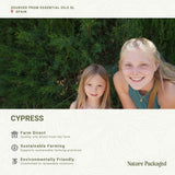 Nature Packaged Ciprés para cuidado de la piel, limpieza suave.