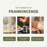 Nature Packaged Aceite Esencial Incienso, resina Boswellia para perfumar ambientes con calma.