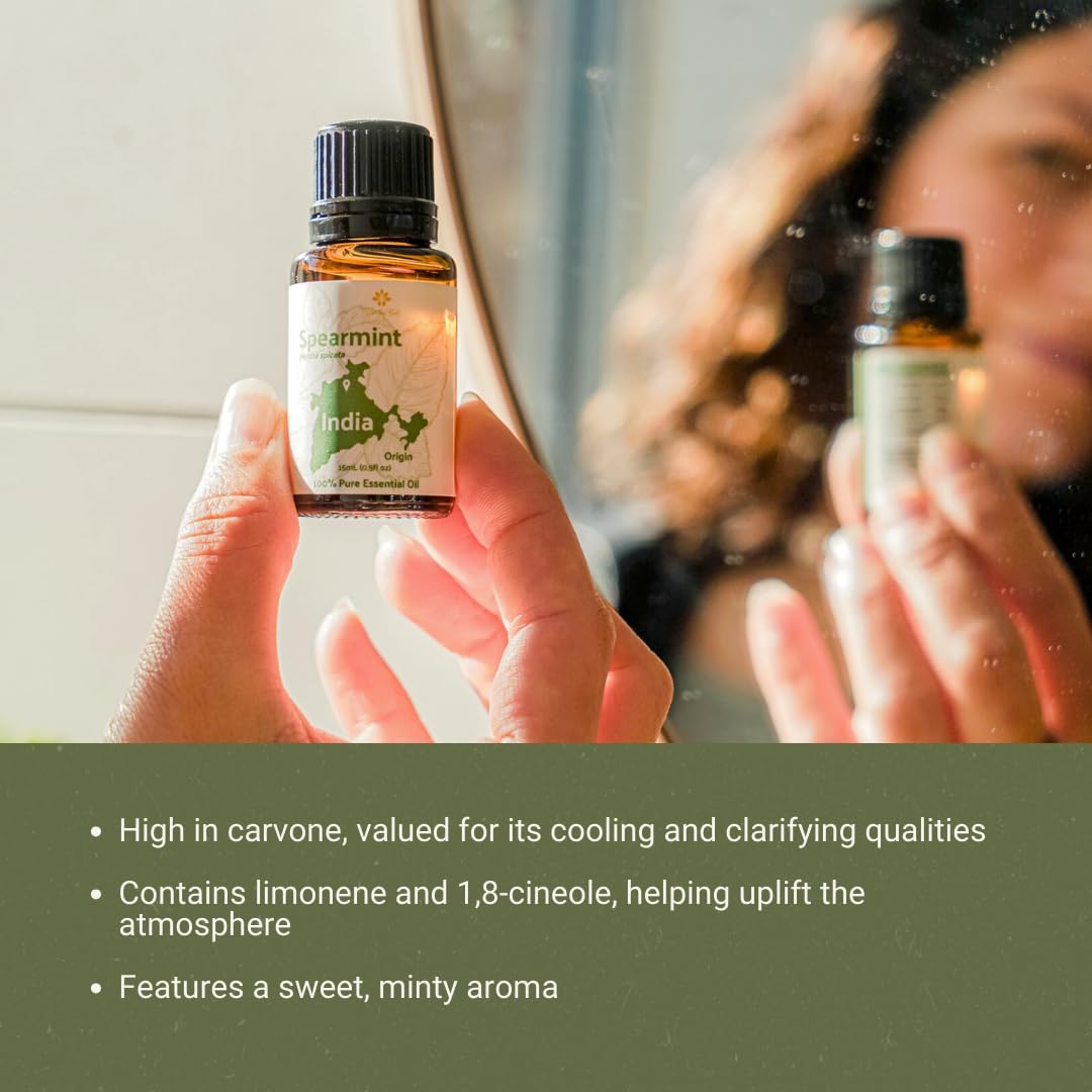 Nature Packaged Menta Verde: adecuado para masajes y mezclas de cuidado personal.