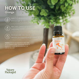 Nature Packaged Aceite Naranja para piel, ideal en serums o cremas con aroma refrescante.
