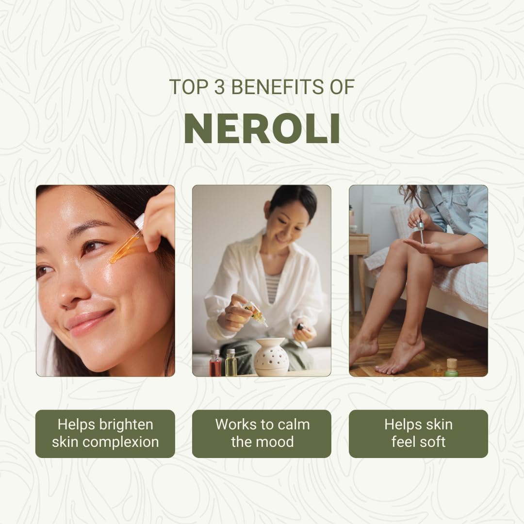 Etiqueta natural de Nature Packaged Neroli para una experiencia auténtica.
