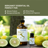 Nature Packaged Bergamota Aceite: aroma calmante para momentos de descanso.