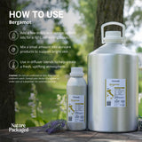 Nature Packaged Bergamota Aceite: uso diario en casa con aroma cítrico suave.