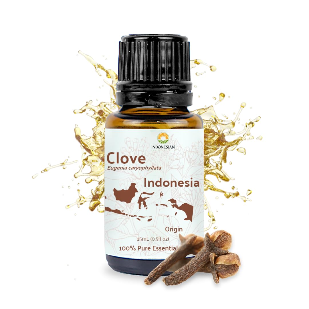 Nature Packaged Clavo Esencial: botella 15ml para difusor y relajación
