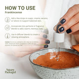Nature Packaged Aceite Esencial Incienso, cuidado de piel suave y fragancia calmante.