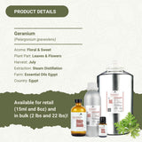 Nature Packaged Geranio: uso cosmético diario para equilibrar la piel sensible.