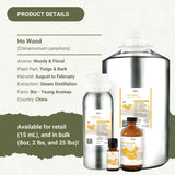 Nature Packaged Ho Wood para cuidado de la piel y hidratación suave.