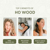 Nature Packaged Ho Wood para vela: aroma amaderado y floral.