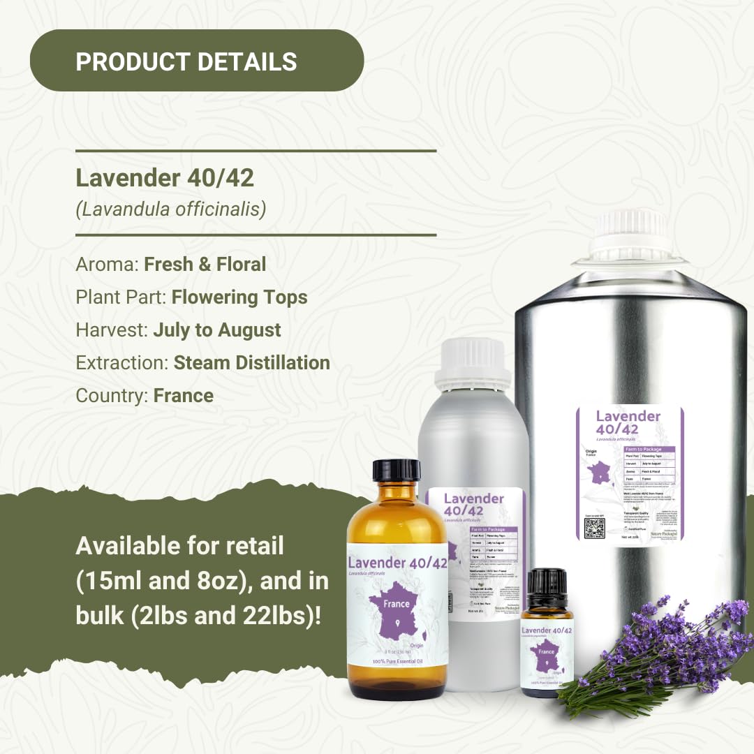 Nature Packaged Lavanda 40/42: base para perfumes y jabones caseros