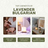 Nature Packaged lavanda para baño, aroma suave para relajación