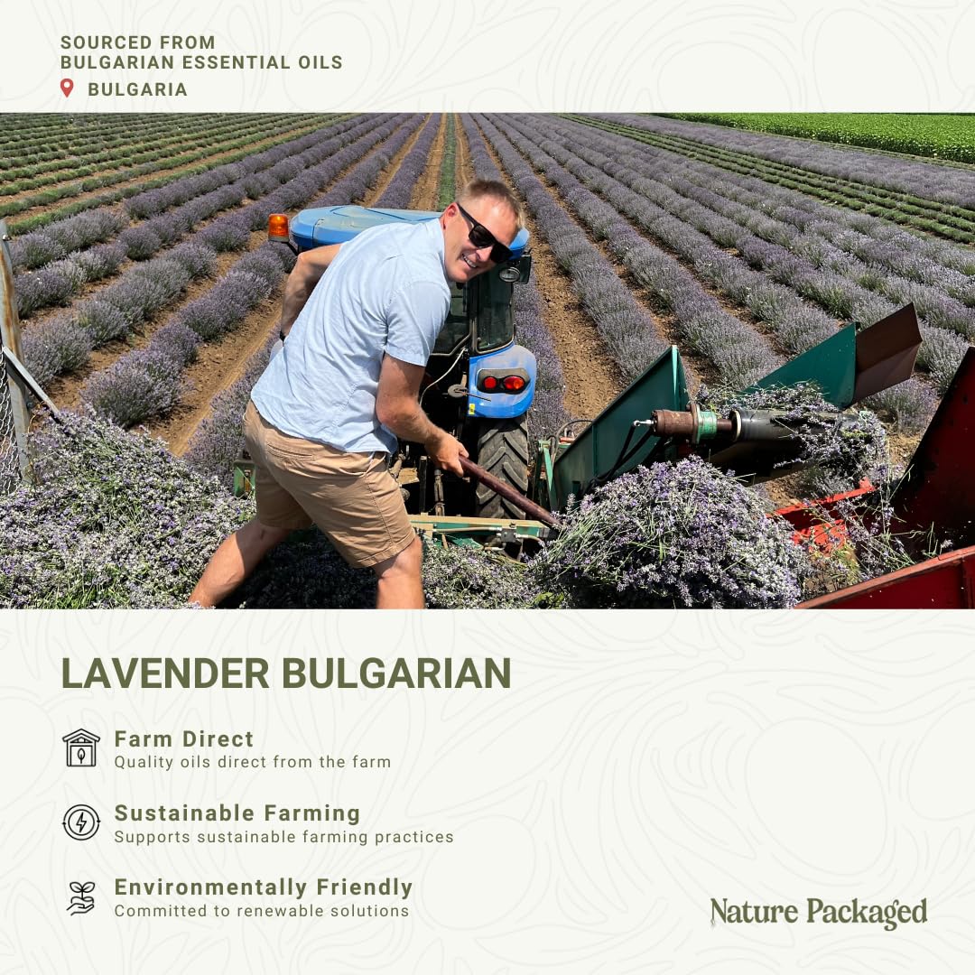 Nature Packaged lavanda cuidado de piel, calma irritaciones diluida