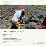 Nature Packaged lavanda cuidado de piel, calma irritaciones diluida