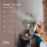 Ambiente energizante con Lemon Myrtle de Nature Packaged para concentración