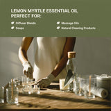 Uso diario de Lemon Myrtle Nature Packaged para bienestar diario