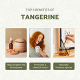 Nature Packaged mandarina: difusor con aceite para ambientar y elevar el ánimo.