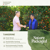 Nature Packaged mandarina: aroma cítrico intenso para sesiones de relajación.