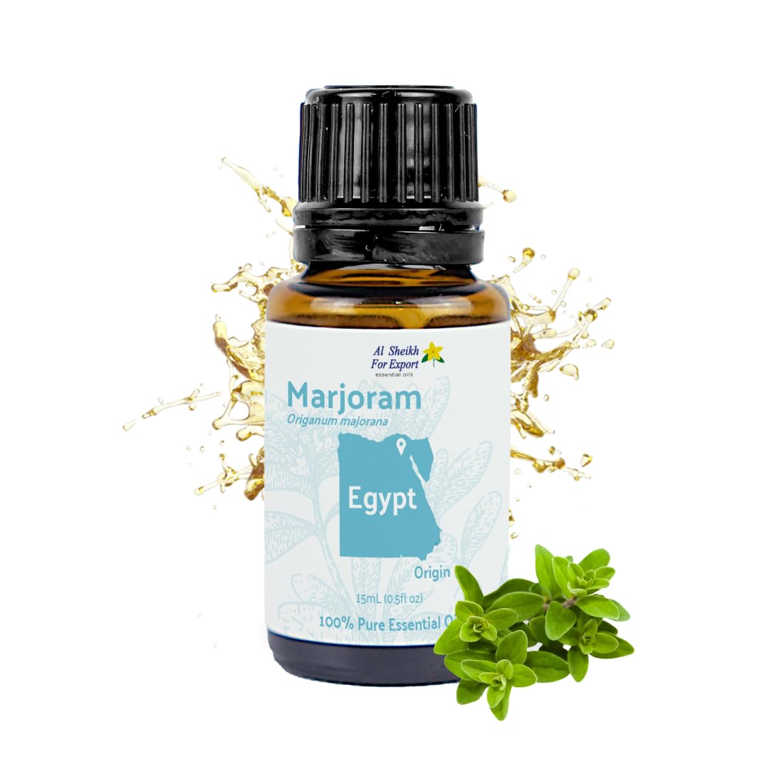 Nature Packaged Mejorana: botella de aceite puro para aromaterapia.