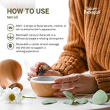Nature Packaged Neroli, certificados IFRA y GC-MS, seguridad por lote.