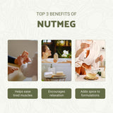 Nature Packaged Nuez Moscada: aroma para difusores que mejora ambientes acogedores