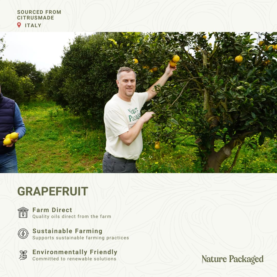 Nature Packaged pomelo aplicación piel, mejora la limpieza y la tez