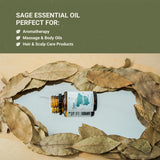 Nature Packaged Sage: perfecto para velas y jabones artesanales.