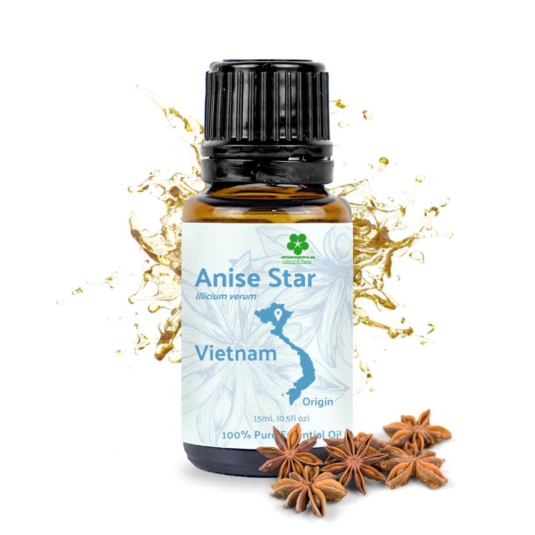 Nature Packaged aceite esencial de anís estrellado en frasco de 8 oz para difusor.