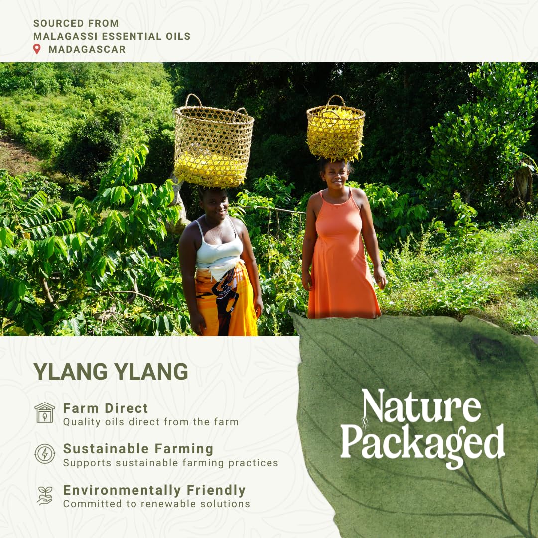 Nature Packaged Ylang Ylang: mascarilla capilar que hidrata el cuero cabelludo