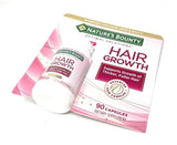Composición de nutrientes Nature's Bounty para cabello, piel y uñas