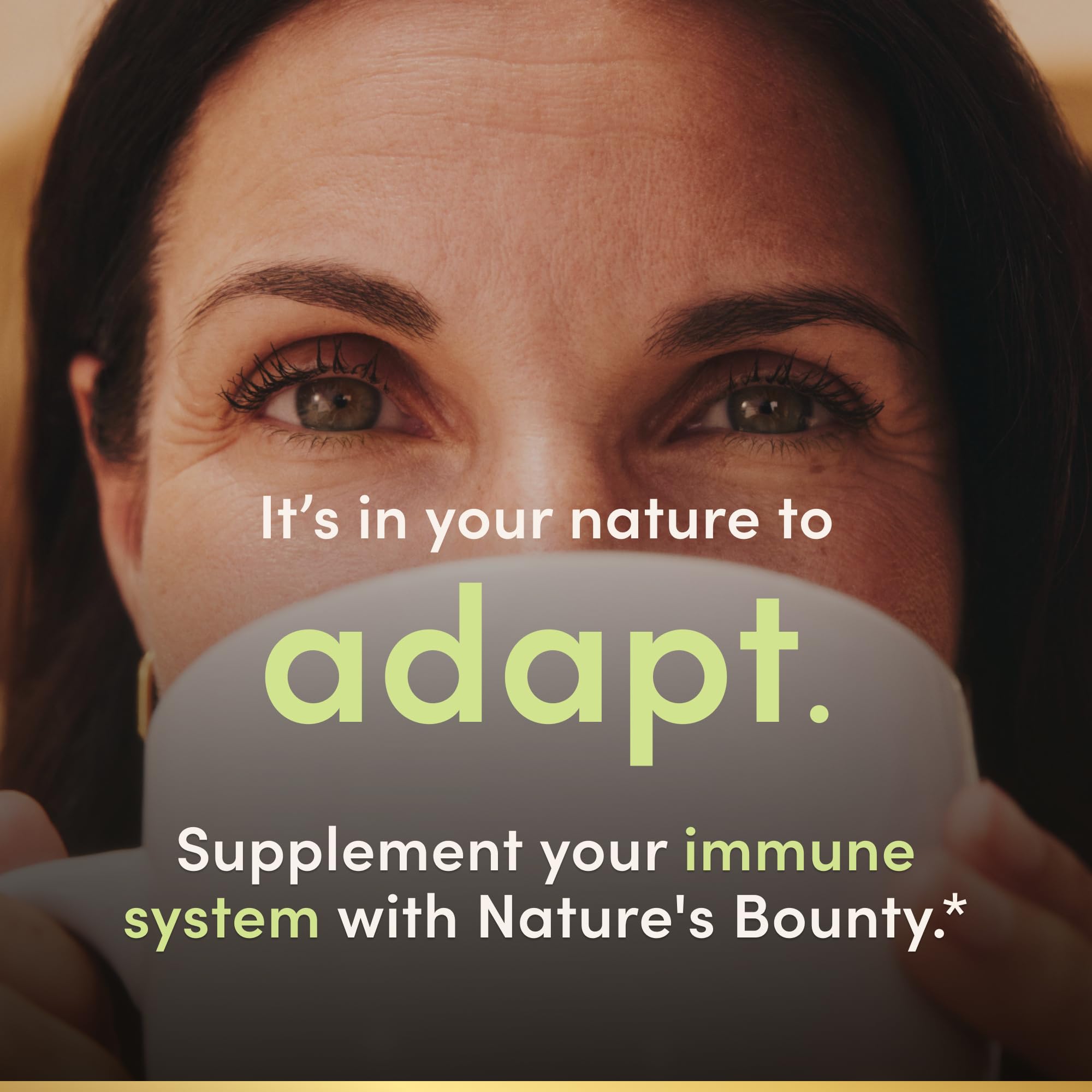 Toma diaria de Nature's Bounty Vitamin C + Zinc para rutina saludable.