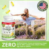 Nature's Branch Omega-3 pruebas de terceros aseguran calidad