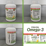 Nature's Branch Omega-3 libre de gluten y lactosa