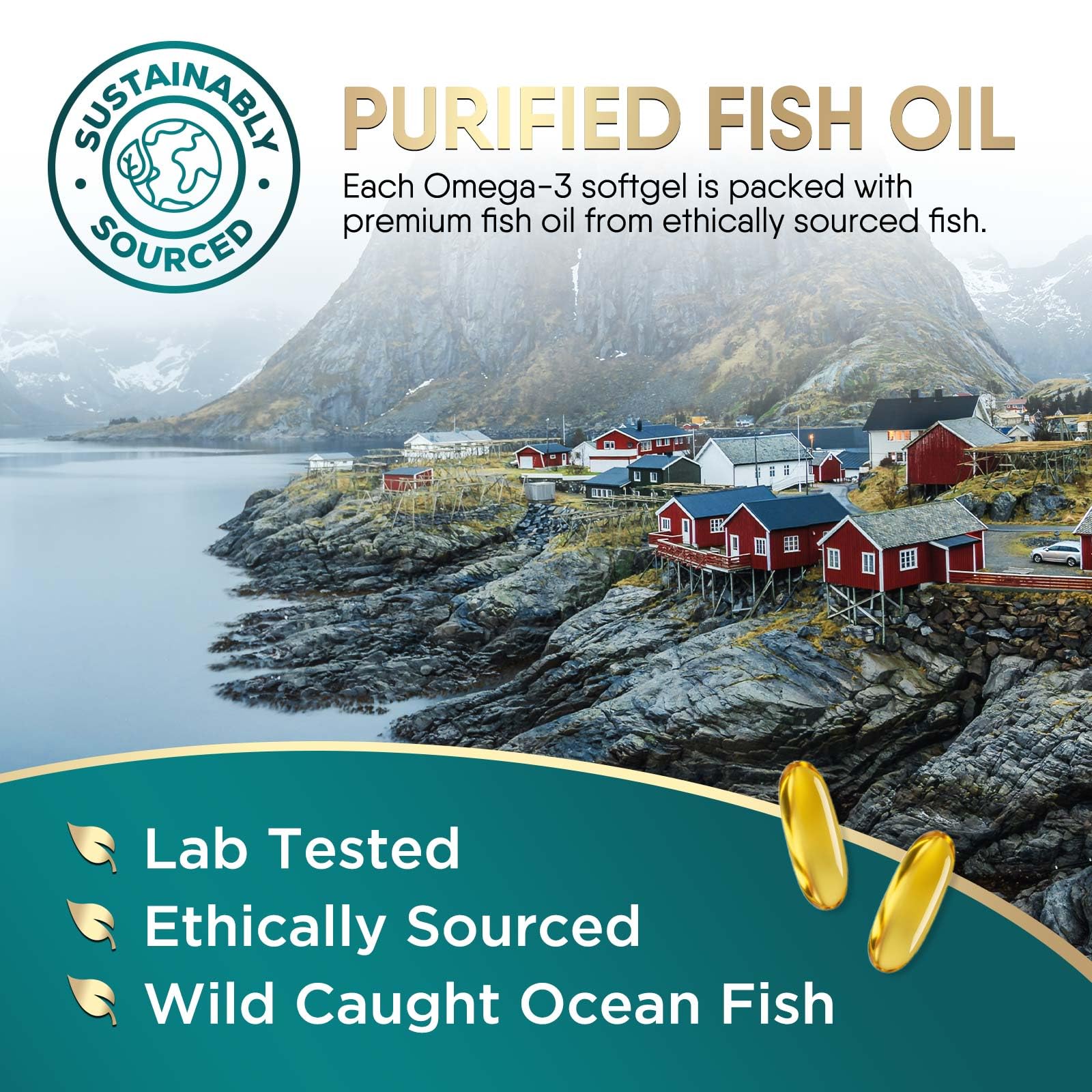 Nature's Choice Omega3 Capsulas Diarias - formato suave para uso diario