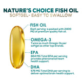 Nature's Choice Omega3 - envase en EE. UU. para seguridad y pureza
