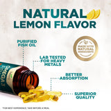 Nature's Choice Omega3 EPA DHA - contiene EPA y DHA para posible apoyo cognitivo
