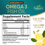 Nature's Choice Omega3 Softgels - cápsulas suaves para uso diario y apoyo cardíaco